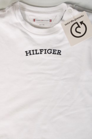 Παιδική μπλούζα Tommy Hilfiger, Μέγεθος 18-24m/ 86-98 εκ., Χρώμα Λευκό, Τιμή 18,99 €