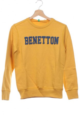 Bluză pentru copii United Colors Of Benetton, Mărime 10-11y/ 146-152 cm, Culoare Galben, Preț 58,72 Lei