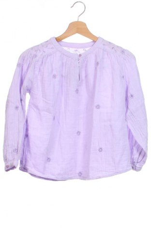 Kinder Shirt Zara, Größe 8-9y/ 134-140 cm, Farbe Lila, Preis 4,30 €