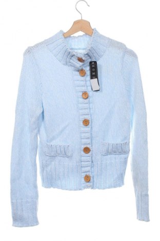 Kinder Strickjacke, Größe 13-14y/ 164-168 cm, Farbe Blau, Preis € 6,99