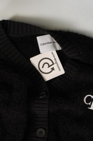 Pulover cu nasturi pentru copii Calvin Klein Jeans, Mărime 13-14y/ 164-168 cm, Culoare Negru, Preț 312,99 Lei