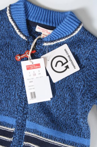 Kinder Strickjacke Du Pareil Au Meme, Größe 12-18m/ 80-86 cm, Farbe Blau, Preis 7,29 €