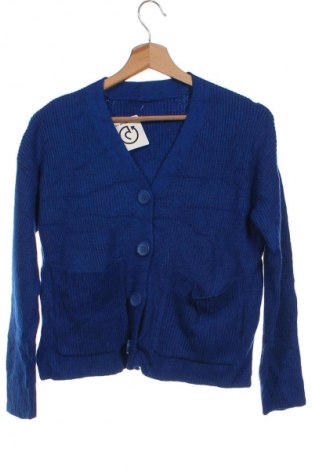 Kinder Strickjacke Zara, Größe 11-12y/ 152-158 cm, Farbe Blau, Preis 6,01 €