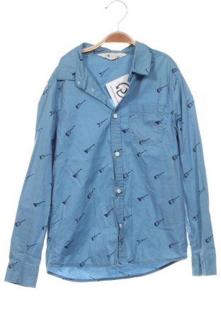 Παιδικό πουκάμισο H&M, Μέγεθος 7-8y/ 128-134 εκ., Χρώμα Μπλέ, Τιμή 3,68 €