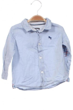 Kinderhemd H&M, Größe 9-12m/ 74-80 cm, Farbe Blau, Preis 8,10 €