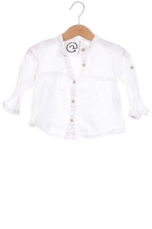 Kinderhemd Zara, Größe 12-18m/ 80-86 cm, Farbe Weiß, Preis 4,30 €