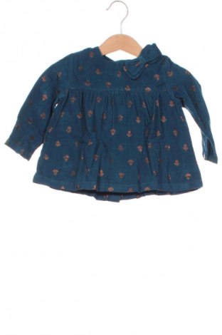 Dětské šaty  Du Pareil Au Meme, Velikost 6-9m/ 68-74 cm, Barva Modrá, Cena  250,00 Kč