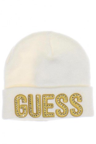 Детска шапка Guess, Цвят Екрю, Цена 22,10 лв.