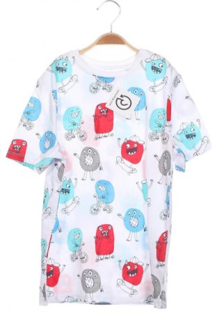 Dziecięcy T-shirt C&A, Rozmiar 7-8y/ 128-134 cm, Kolor Biały, Cena 43,26 zł