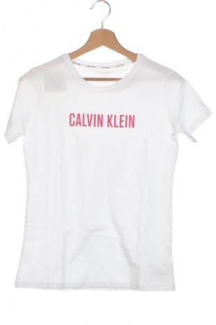 Dziecięcy T-shirt Calvin Klein, Rozmiar 15-18y/ 170-176 cm, Kolor Biały, Cena 76,99 zł