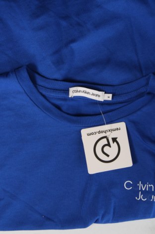 Tricou pentru copii Calvin Klein Jeans, Mărime 13-14y/ 164-168 cm, Culoare Albastru, Preț 47,99 Lei