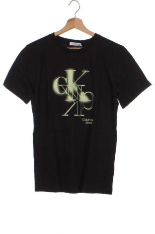 Kinder T-Shirt Calvin Klein Jeans, Größe 15-18y/ 170-176 cm, Farbe Schwarz, Preis 27,99 €