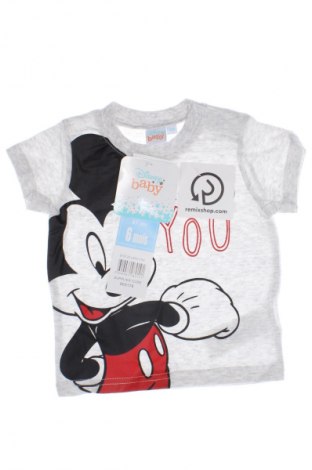 Tricou pentru copii Disney, Mărime 3-6m/ 62-68 cm, Culoare Gri, Preț 30,00 Lei