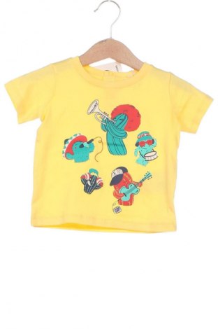 Tricou pentru copii Du Pareil Au Meme, Mărime 9-12m/ 74-80 cm, Culoare Galben, Preț 33,16 Lei