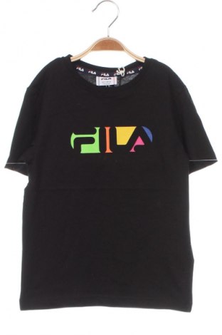 Детска тениска FILA, Размер 6-7y/ 122-128 см, Цвят Черен, Цена 20,40 лв.