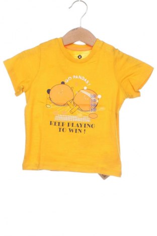 Детска тениска Grain De Ble, Размер 9-12m/ 74-80 см, Цвят Жълт, Цена 10,72 лв.