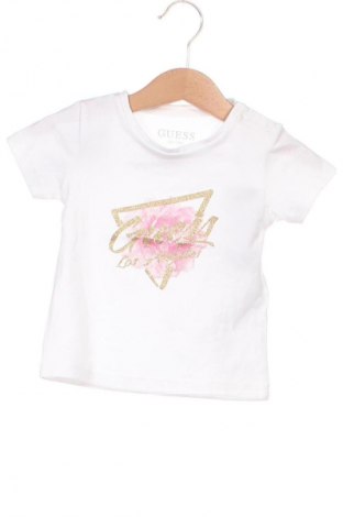 Kinder T-Shirt Guess, Größe 12-18m/ 80-86 cm, Farbe Weiß, Preis 11,86 €