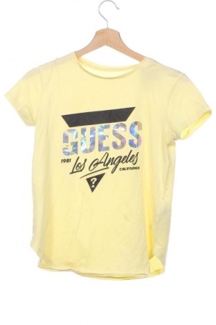 Dziecięcy T-shirt Guess, Rozmiar 11-12y/ 152-158 cm, Kolor Żółty, Cena 74,69 zł
