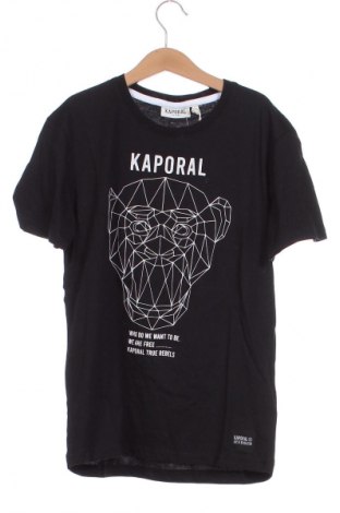 Dziecięcy T-shirt Kaporal, Rozmiar 12-13y/ 158-164 cm, Kolor Czarny, Cena 40,99 zł