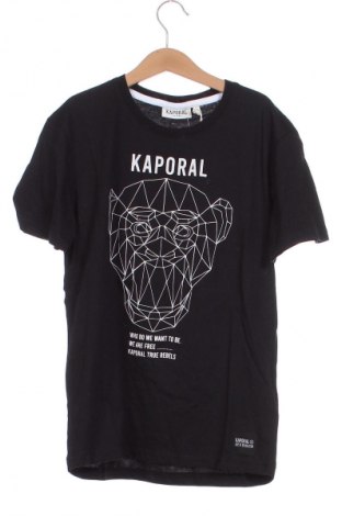 Dziecięcy T-shirt Kaporal, Rozmiar 12-13y/ 158-164 cm, Kolor Czarny, Cena 90,63 zł