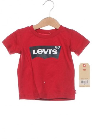 Tricou pentru copii Levi's, Mărime 9-12m/ 74-80 cm, Culoare Roșu, Preț 167,76 Lei