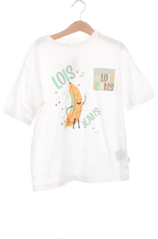 Kinder T-Shirt Lois, Größe 3-4y/ 104-110 cm, Farbe Weiß, Preis 7,36 €