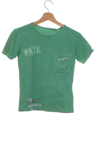 Детска тениска Pepe Jeans, Размер 6-7y/ 122-128 см, Цвят Зелен, Цена 22,95 лв.