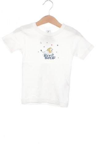 Kinder T-Shirt Petit Bateau, Größe 18-24m/ 86-98 cm, Farbe Weiß, Preis 13,15 €