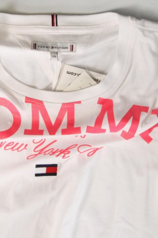 Dziecięcy T-shirt Tommy Hilfiger, Rozmiar 15-18y/ 170-176 cm, Kolor Biały, Cena 156,99 zł