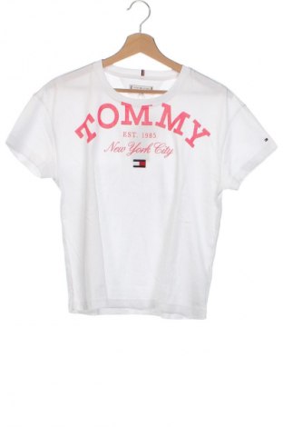 Dziecięcy T-shirt Tommy Hilfiger, Rozmiar 15-18y/ 170-176 cm, Kolor Biały, Cena 156,99 zł