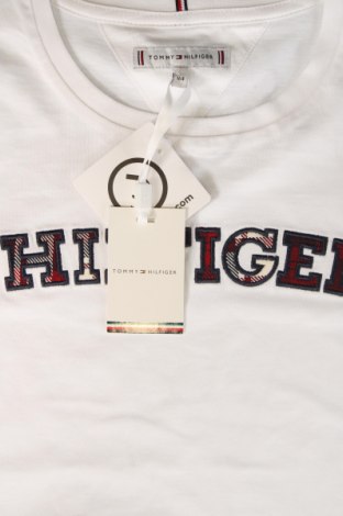 Dziecięcy T-shirt Tommy Hilfiger, Rozmiar 13-14y/ 164-168 cm, Kolor Biały, Cena 156,99 zł