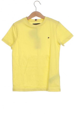 Dziecięcy T-shirt Tommy Hilfiger, Rozmiar 6-7y/ 122-128 cm, Kolor Żółty, Cena 94,99 zł