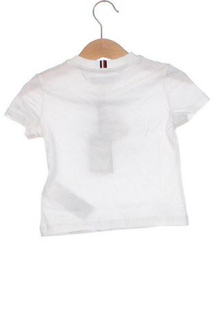 Dziecięcy T-shirt Tommy Hilfiger, Rozmiar 9-12m/ 74-80 cm, Kolor Biały, Cena 86,99 zł