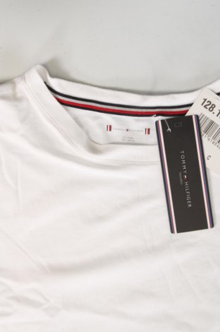 Dziecięcy T-shirt Tommy Hilfiger, Rozmiar 12-13y/ 158-164 cm, Kolor Biały, Cena 94,99 zł