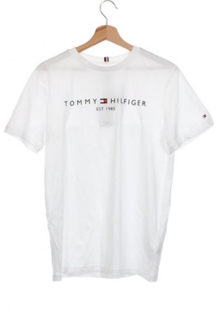 Tricou pentru copii Tommy Hilfiger, Mărime 15-18y/ 170-176 cm, Culoare Alb, Preț 113,99 Lei