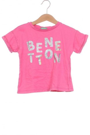 Tricou pentru copii United Colors Of Benetton, Mărime 18-24m/ 86-98 cm, Culoare Mov, Preț 21,81 Lei