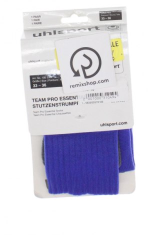 Kinder Socken Uhlsport, Größe 9-10y/ 140-146 cm, Farbe Blau, Preis 7,54 €