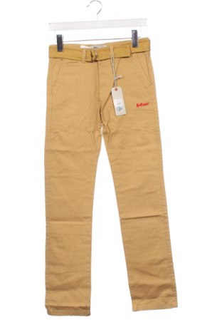 Blugi pentru copii Lee Cooper, Mărime 13-14y/ 164-168 cm, Culoare Bej, Preț 78,29 Lei