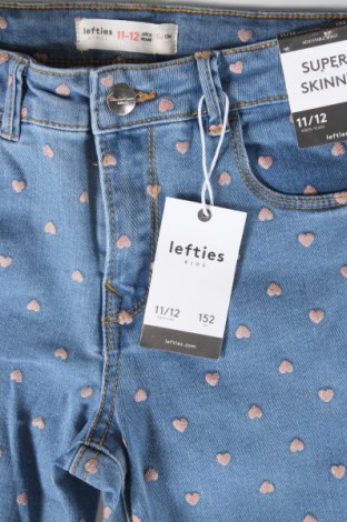 Kinderjeans Lefties, Größe 10-11y/ 146-152 cm, Farbe Blau, Preis 26,29 €