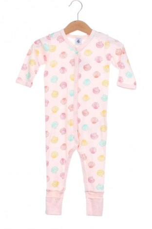 Kinder Overall Petit Bateau, Größe 3-6m/ 62-68 cm, Farbe Rosa, Preis € 6,49