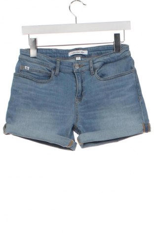 Παιδικό κοντό παντελόνι Calvin Klein Jeans, Μέγεθος 15-18y/ 170-176 εκ., Χρώμα Μπλέ, Τιμή 30,43 €