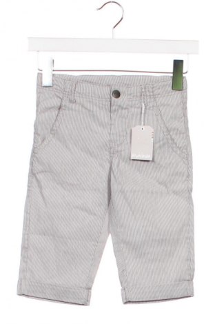 Pantaloni scurți pentru copii Miniman, Mărime 7-8y/ 128-134 cm, Culoare Gri, Preț 33,44 Lei