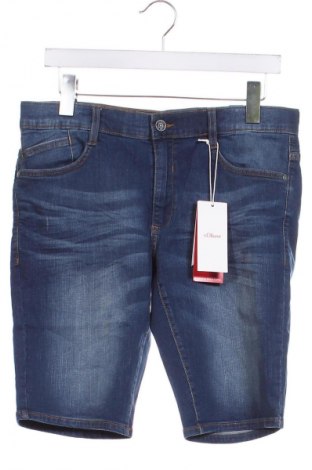 Детски къс панталон S.Oliver, Размер 11-12y/ 152-158 см, Цвят Син, Цена 25,50 лв.