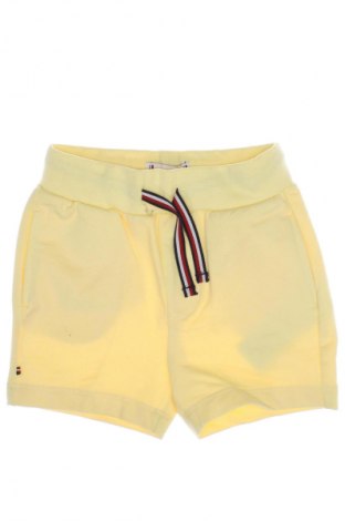 Pantaloni scurți pentru copii Tommy Hilfiger, Mărime 18-24m/ 86-98 cm, Culoare Galben, Preț 145,39 Lei