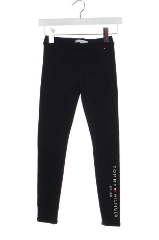 Dziecięce legginsy Tommy Hilfiger, Rozmiar 11-12y/ 152-158 cm, Kolor Niebieski, Cena 94,99 zł