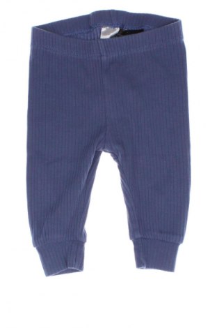 Pantaloni pentru copii H&M, Mărime 2-3m/ 56-62 cm, Culoare Albastru, Preț 28,77 Lei