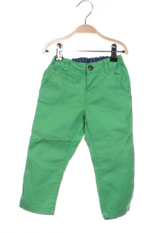 Pantaloni pentru copii H&M L.O.G.G., Mărime 12-18m/ 80-86 cm, Culoare Verde, Preț 53,57 Lei