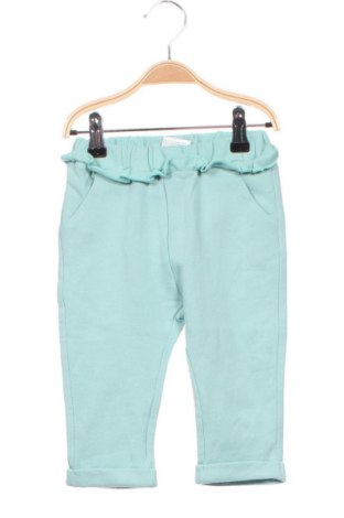 Pantaloni pentru copii United Colors Of Benetton, Mărime 12-18m/ 80-86 cm, Culoare Albastru, Preț 78,29 Lei