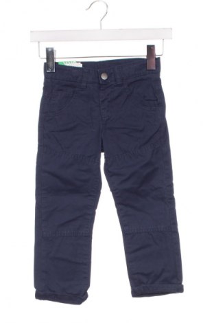 Pantaloni pentru copii United Colors Of Benetton, Mărime 2-3y/ 98-104 cm, Culoare Albastru, Preț 223,68 Lei