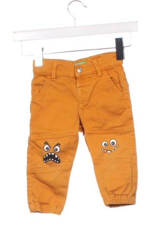 Pantaloni pentru copii United Colors Of Benetton, Mărime 18-24m/ 86-98 cm, Culoare Portocaliu, Preț 45,99 Lei